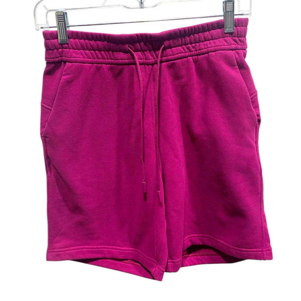 Lululemon Loungeful High-Rise Short 7" Magenta Purple SZ 4