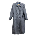 Vintage Pendleton Women's Size 10 Gray 100% Virgin Wool Long Coat Made USA