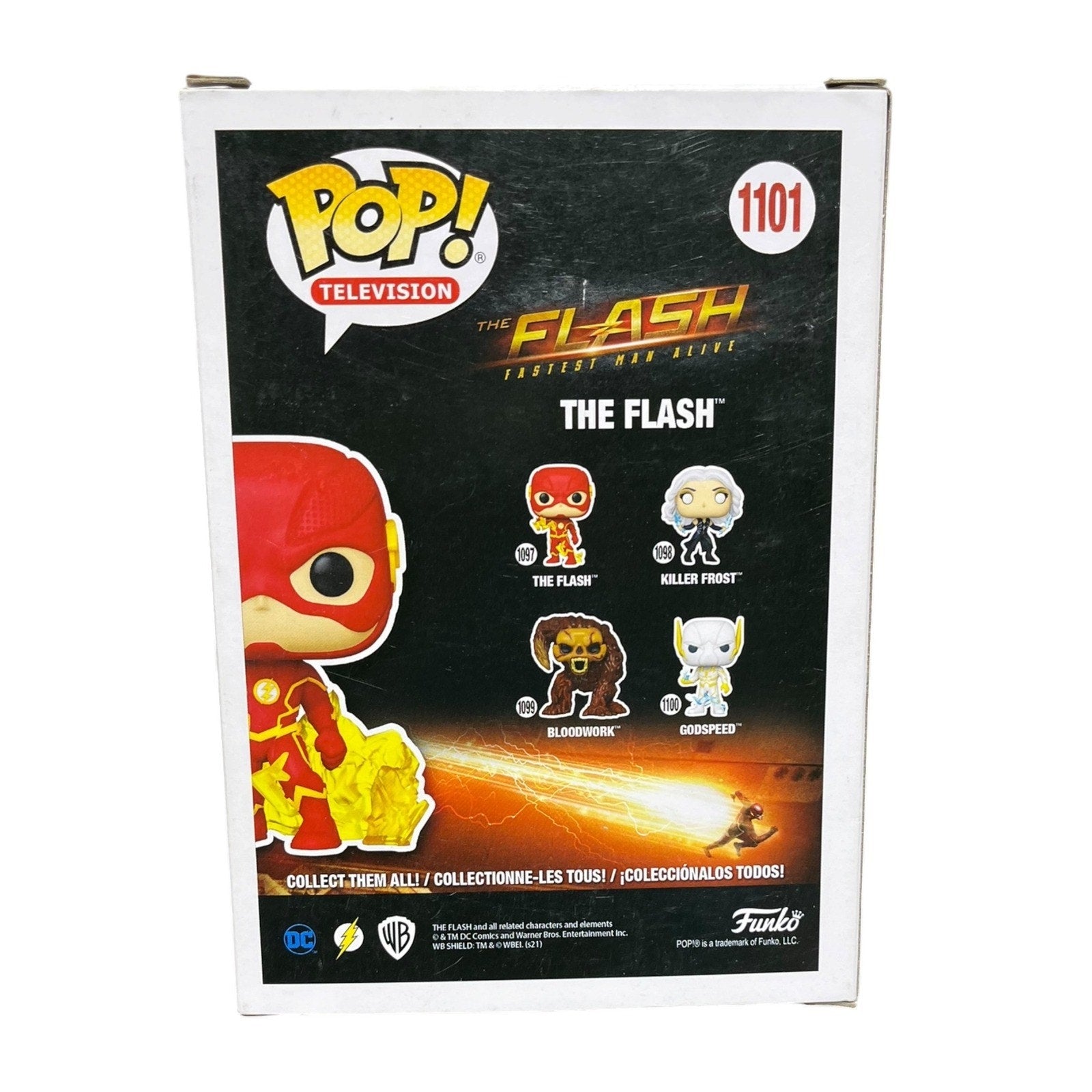 Funko Pop Television The Flash 1101 Glow in the Dark Funko.com Exclusive Vinyl