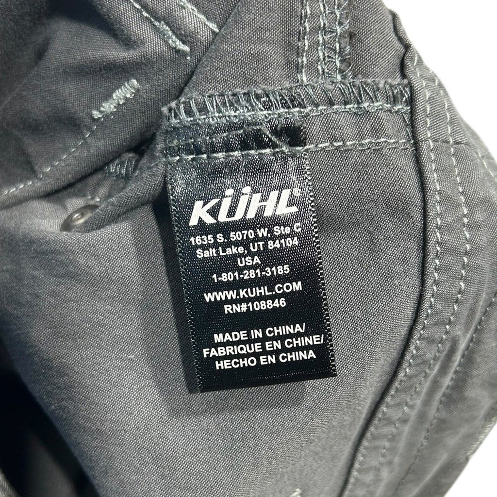 Kuhl Womens Cargo Shorts Gray Size 2 Hiking Outdoor Utility Gorpcore Tactical