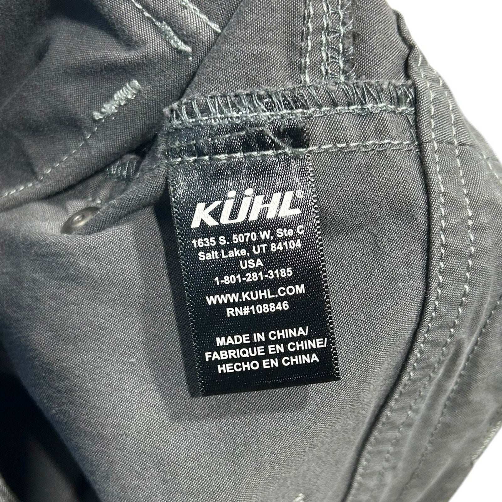 Kuhl Womens Cargo Shorts Gray Size 2 Hiking Outdoor Utility Gorpcore Tactical
