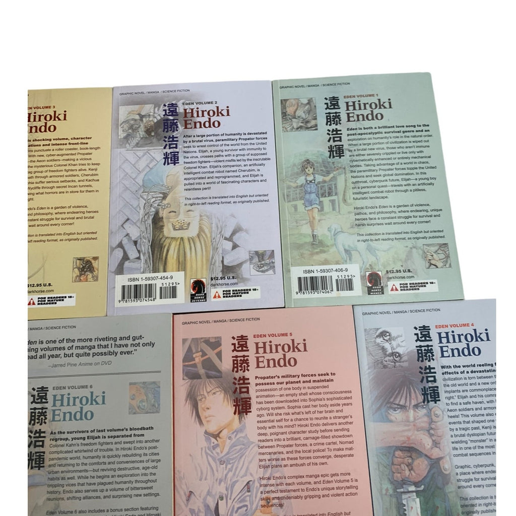 Eden Its an Endless World! Manga English Vol. 1-7 Hiroki Endo