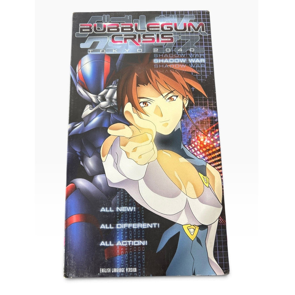 Bubblegum Crisis Tokyo 2040 VHS Set Vol 1-12 English Dubbed ADV Films Anime Rare