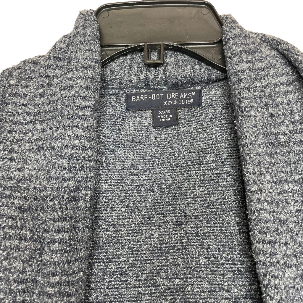 Barefoot Dreams Cardigan Blue-Grey SZ XS
