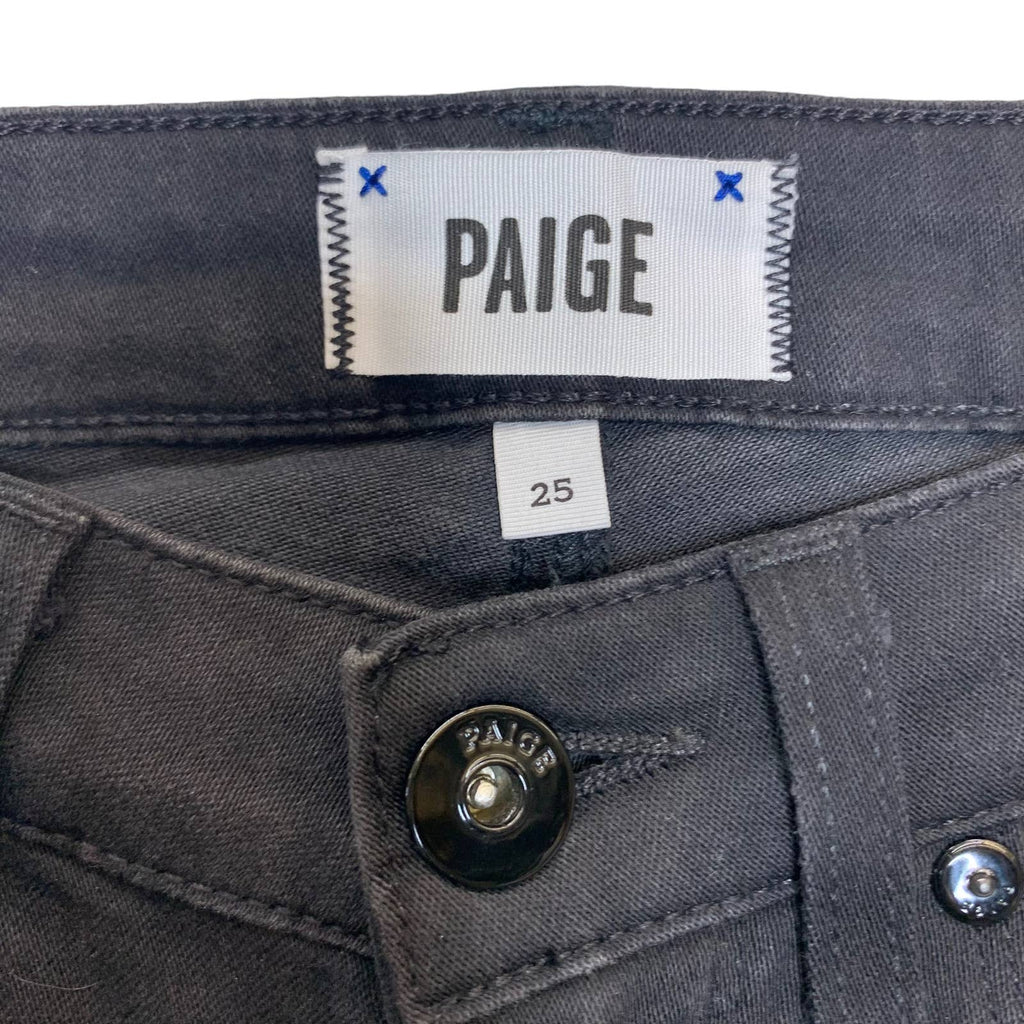 Paige Verdugo Ultra Skinny Embellished Black Jeans NWT SZ 25