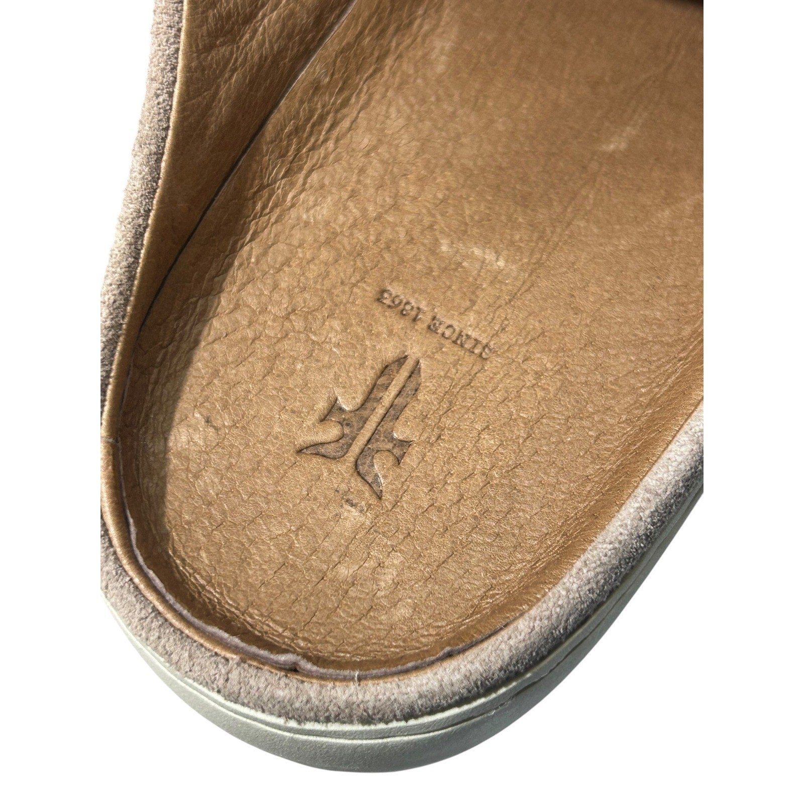 Frye Lena Zip Mule Sneakers Womens Rosewood Pink Suede Slip On Platform Shoes 6m