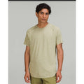Lululemon Drysense Training Short Sleeve Shirt Heathered Bronze Green SZ M