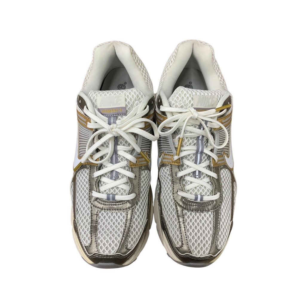 Nike Air Zoom Vomero 5 Running Sneakers Platinum Tinit Metallic Gold Men's 11.5