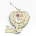 Vintage Precious Moments Heart Porcelain Pomander Charity Begins in the Heart