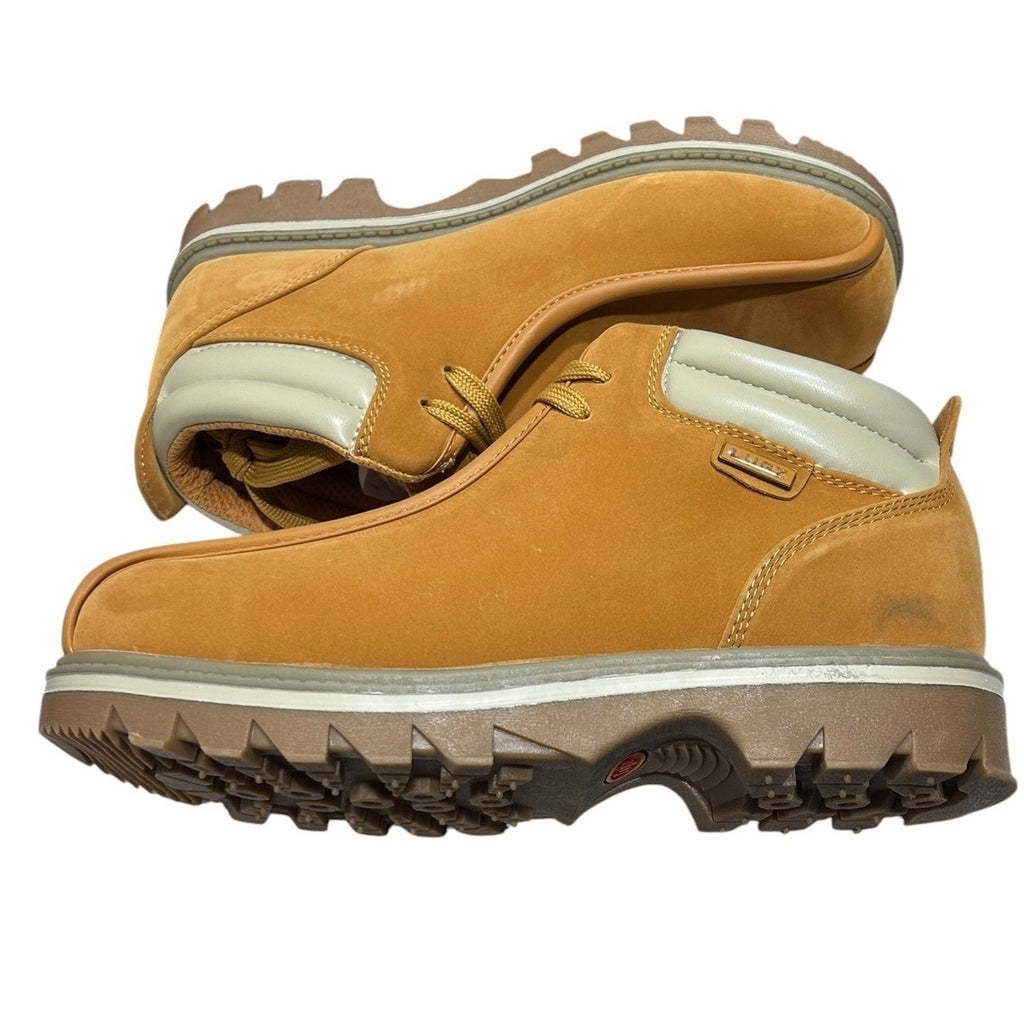 Lugz Pathway Golden Wheat Cream Gum Moc Toe Boots Mens 10 workwear utility