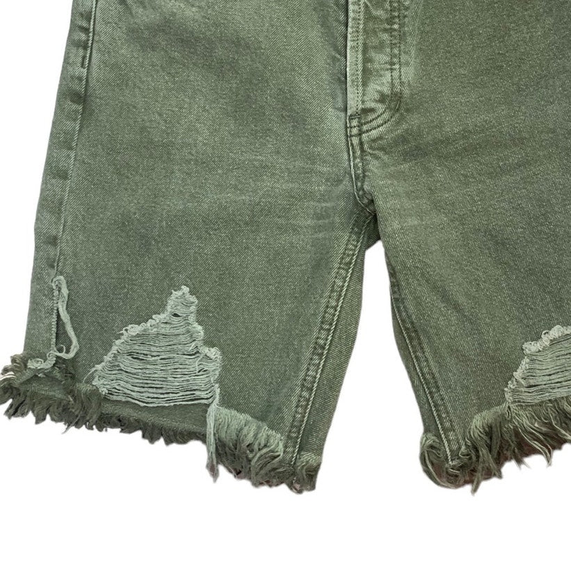 Free People x We The Free Sequoia Distressed Shorts SZ 25