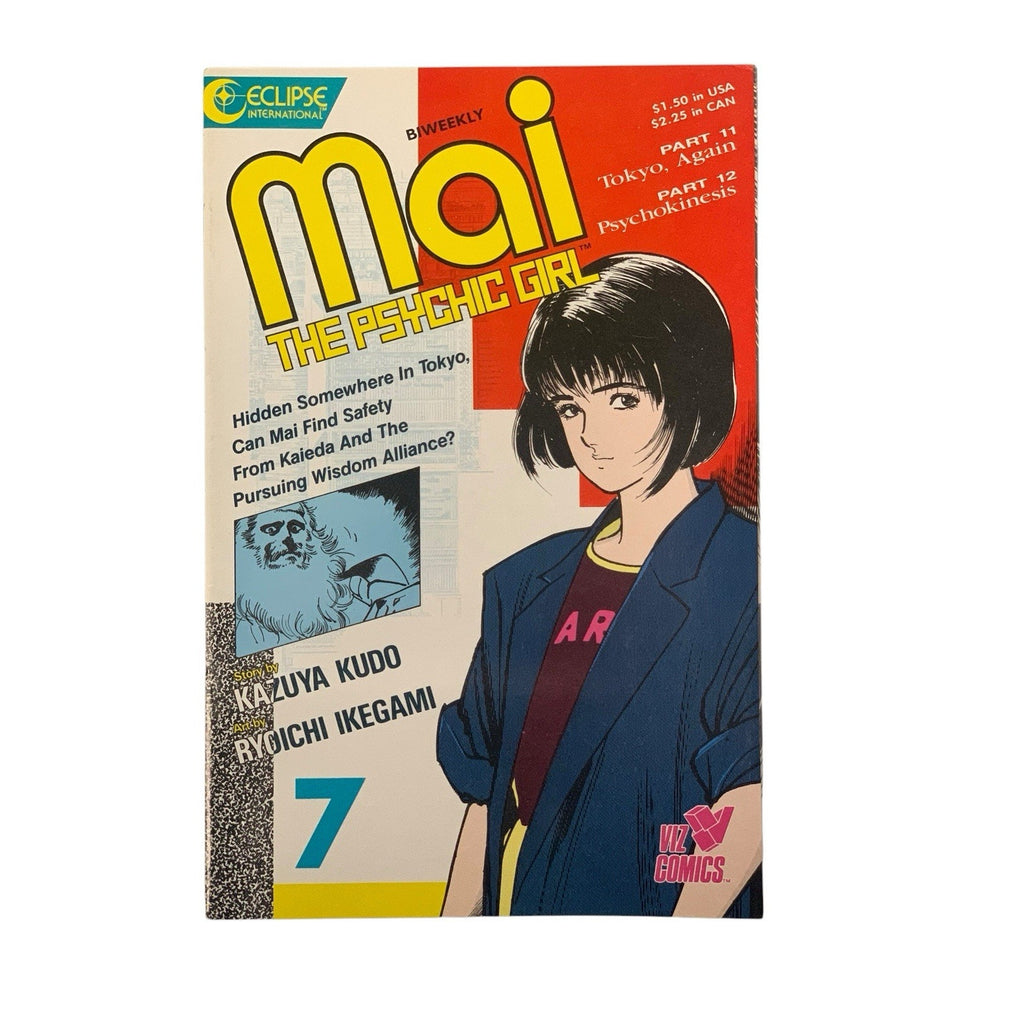 MAI, THE PSYCHIC GIRL #7 8.0 ECLIPSE COMIC BOOK E90-52