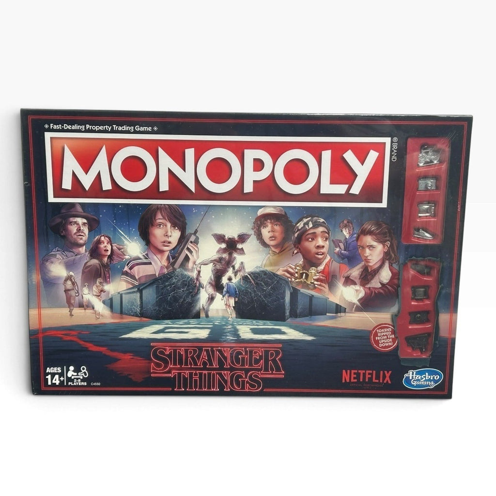 Sealed Hasbro Monopoly Stranger Things Edition Board Game Netflix C4550 New Fun