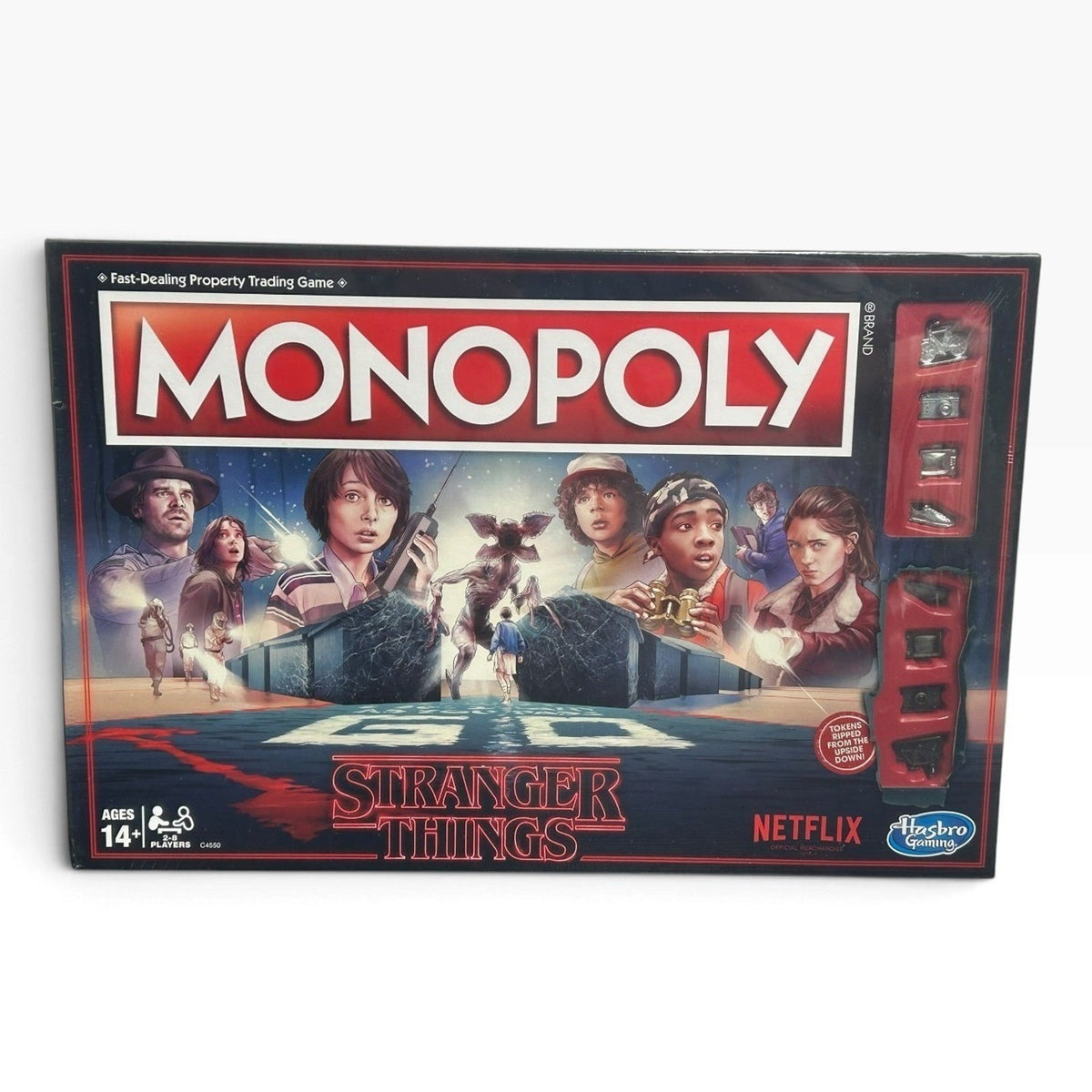 Sealed Hasbro Monopoly Stranger Things Edition Board Game Netflix C4550 New Fun