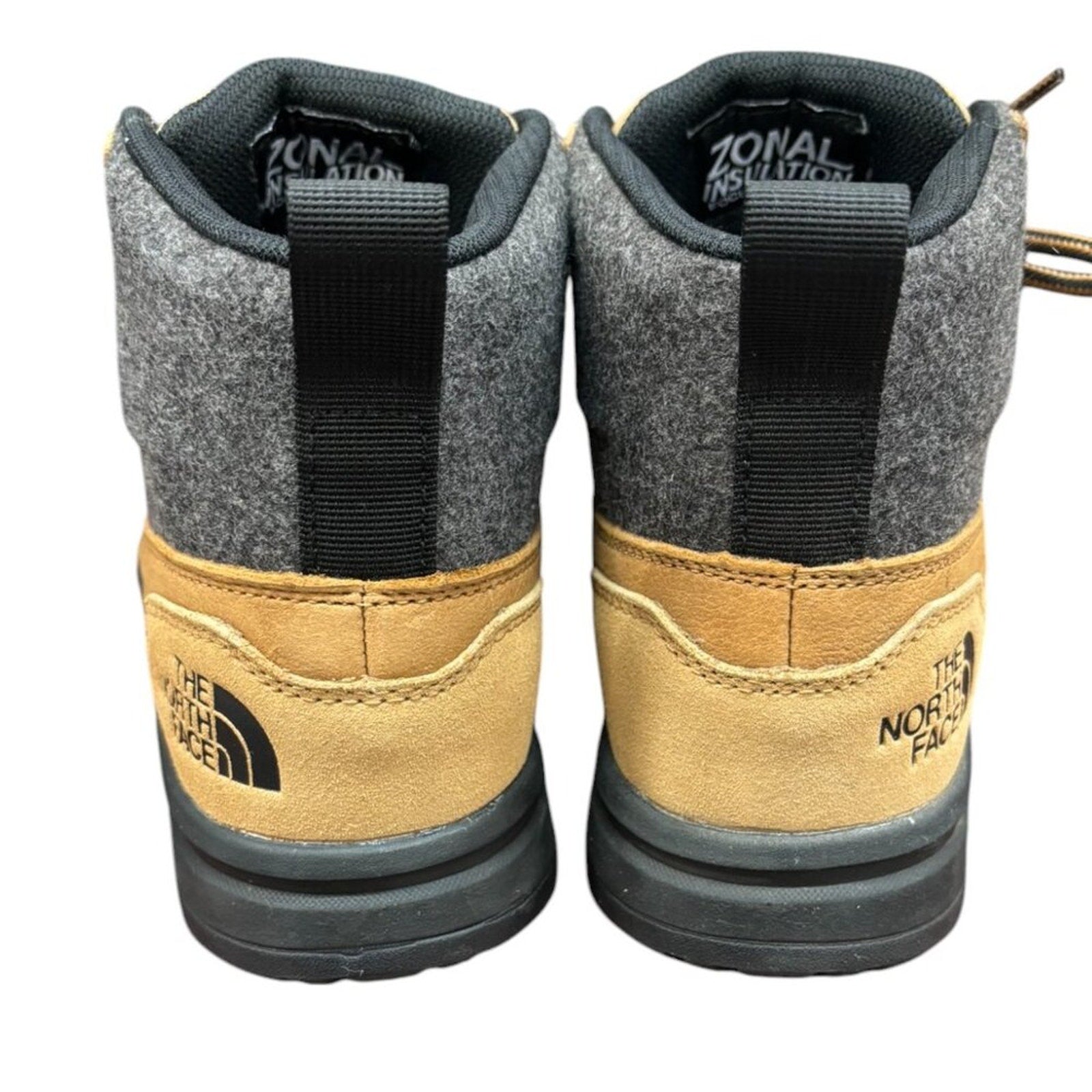 The North Face Men's Larimer Mid Waterproof Shoes Tan SZ 7.5