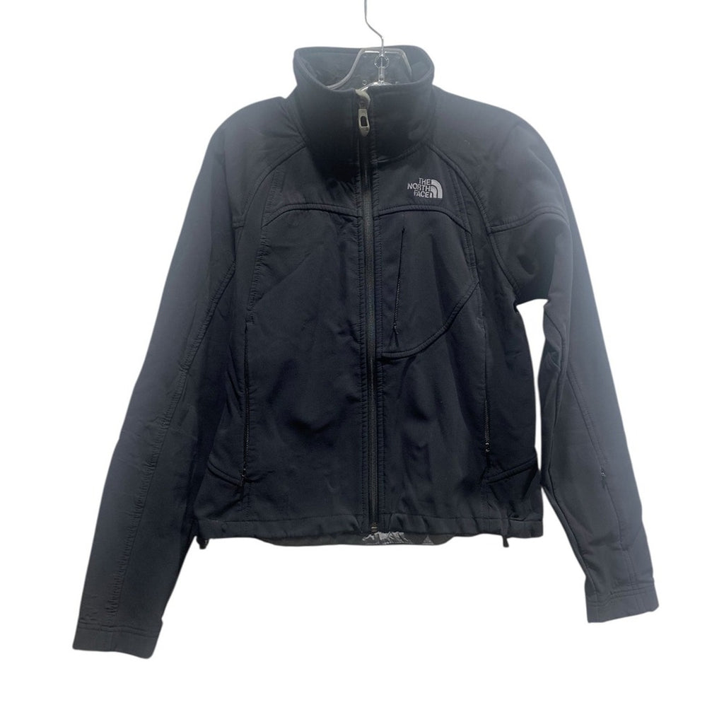 The North Face Black Softshell Full Zip Jacket Men's S/P