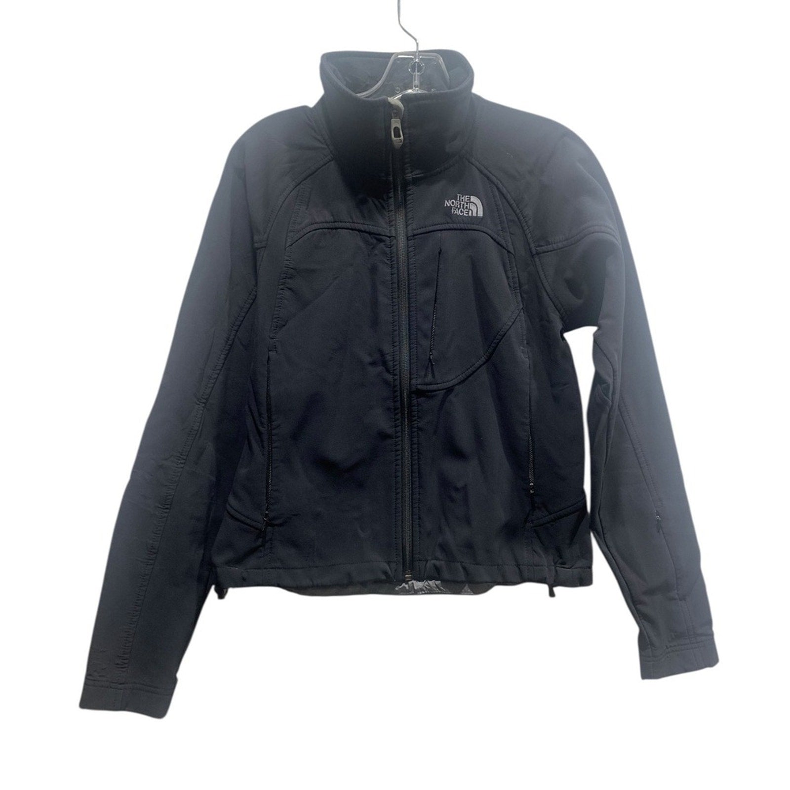 The North Face Black Softshell Full Zip Jacket Men's S/P