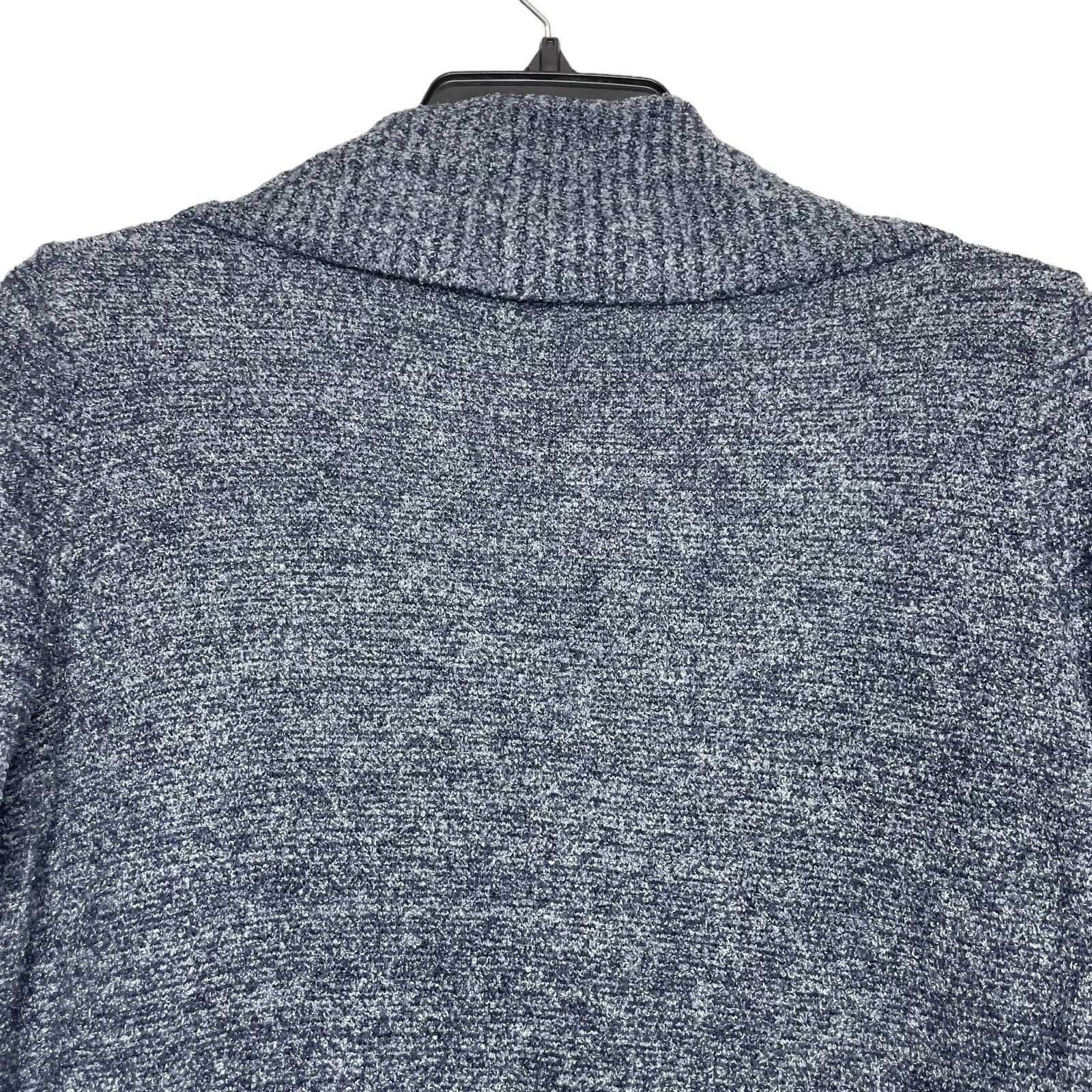 Barefoot Dreams Cardigan Blue-Grey SZ XS