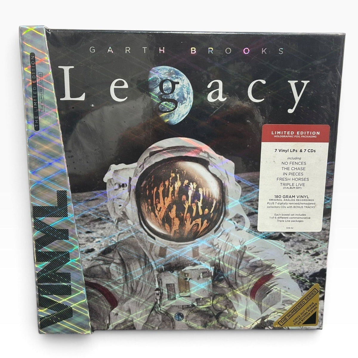 Garth Brooks Legacy Limited Edition 7 Vinyl LP 7 CD Box Set Original Analog 180g