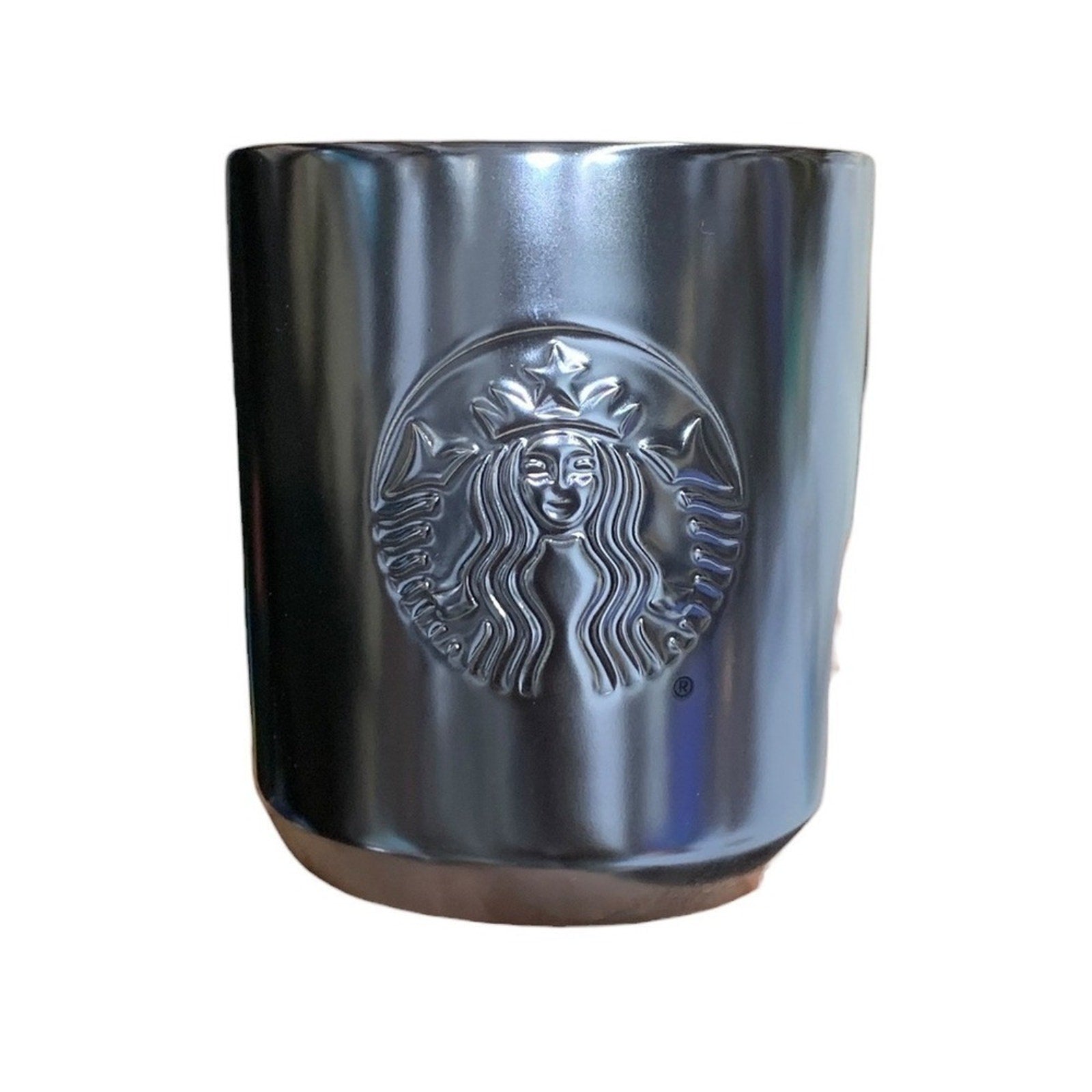Starbucks Silver Chrome Siren Logo Tumbler Cup 8 oz 237ml Limited Edition 2020