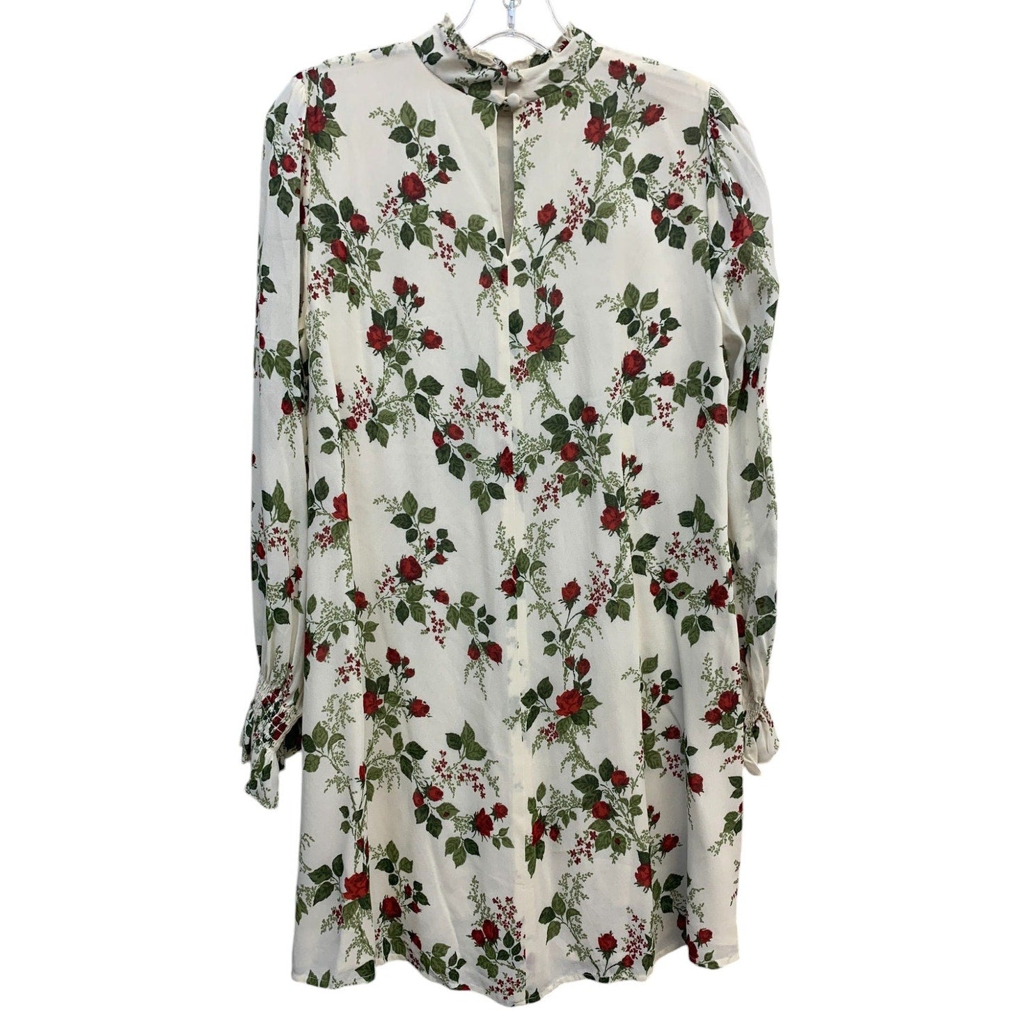 REFORMATION Jourdan Dress Ivory/Floral SZ Small BabyDoll