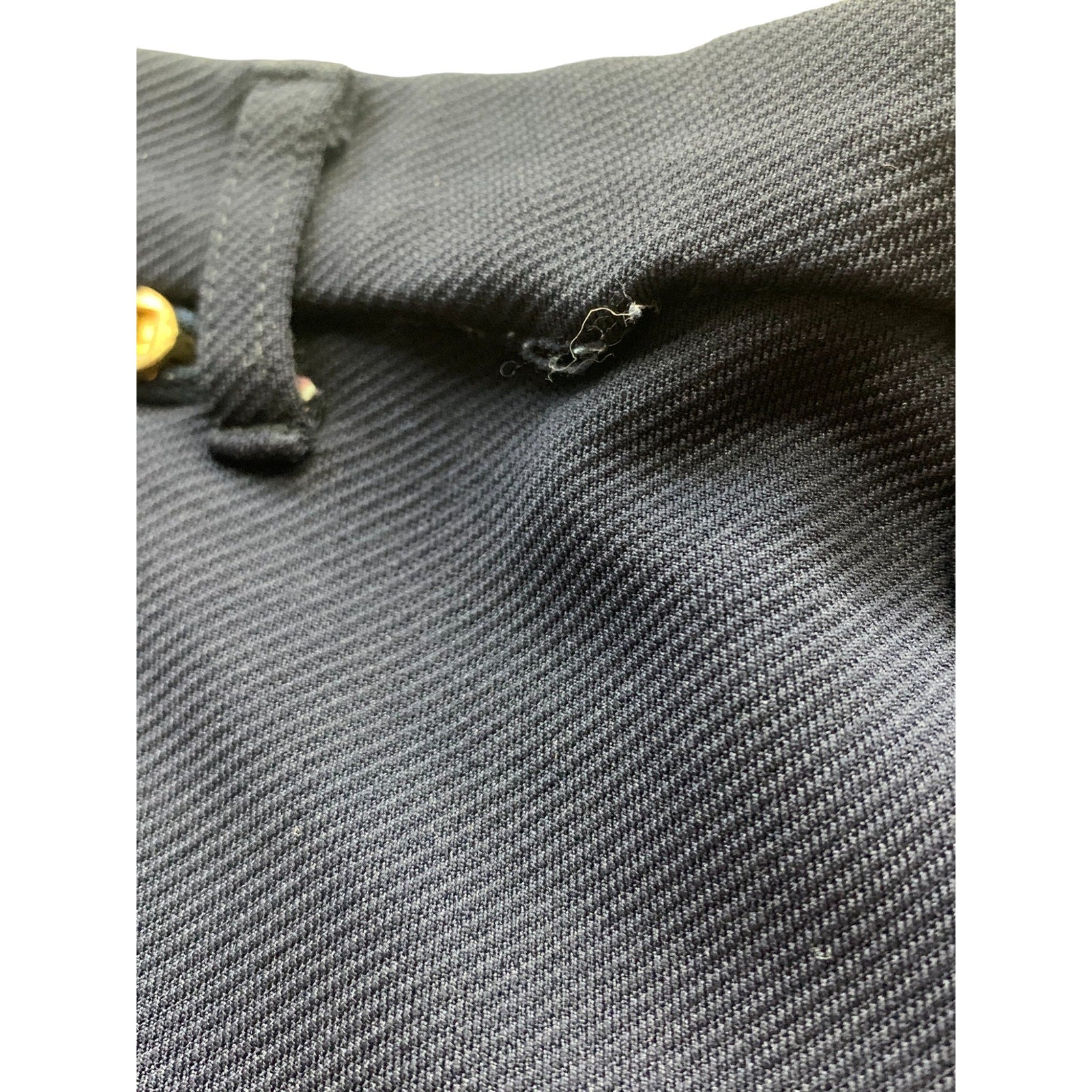 St. John Sport By Marie Gray Straight Leg High Rise Navy Pants SZ 6