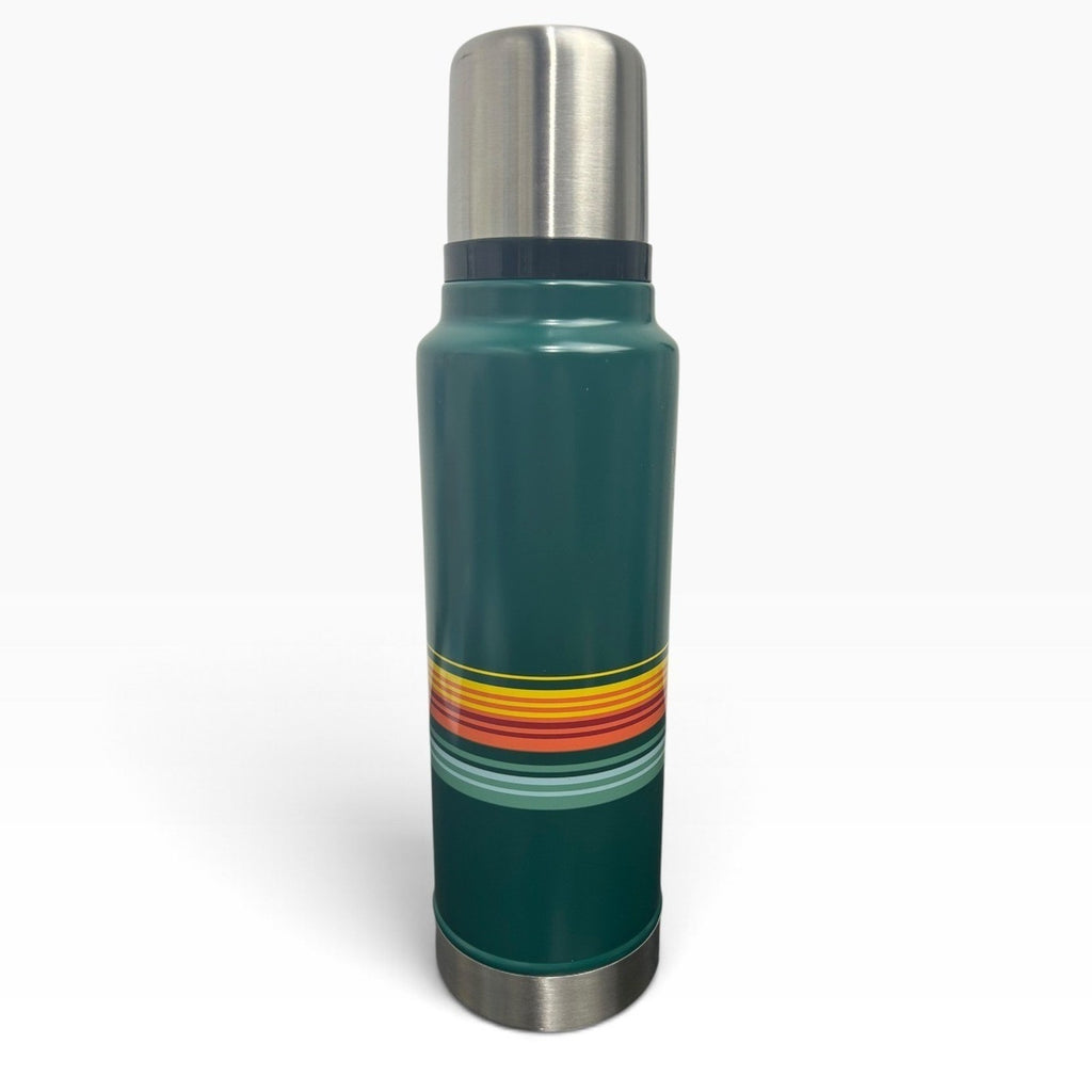 Stanley x Pendleton Classic Vacuum Insulated Bottle 1.5qt Green Multi Stripe