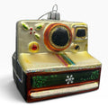 Old World Christmas Glass Instant Camera Ornament Vintage Retro Photography 3in