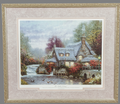 The Miller’s Cottage: The Olde Thomashire Mill and the Broadwater at Early Evening by Thomas Kinkade