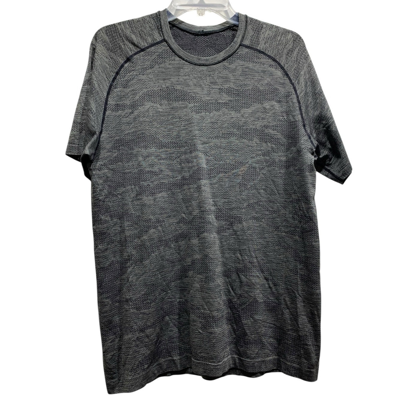 Lululemon Metal Vent Tech Short Sleeve Black / Anchor