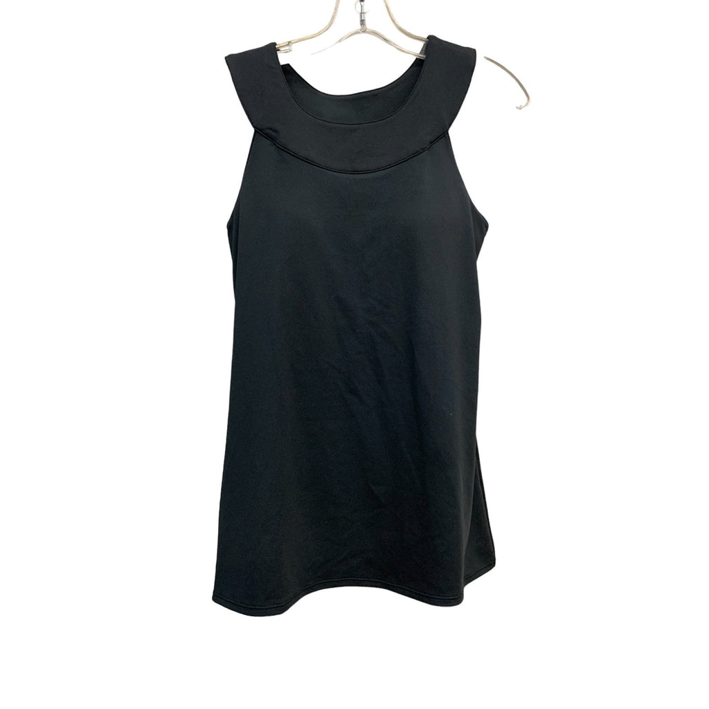 Athleta Black Tank U-Neck with Built-In Bra  SZ Small