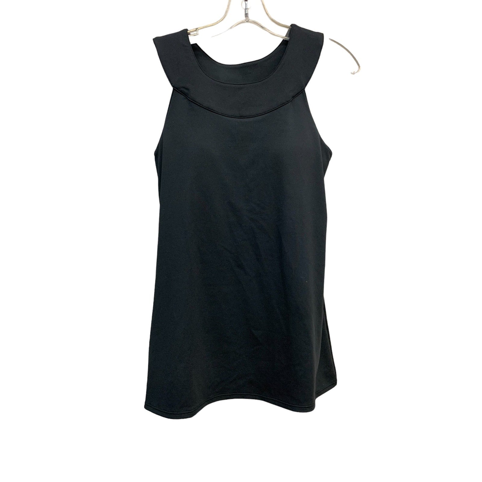 Athleta Black Tank U-Neck with Built-In Bra  SZ Small