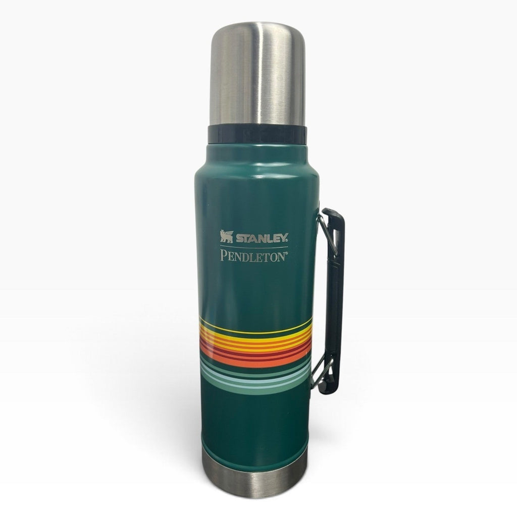 Stanley x Pendleton Classic Vacuum Insulated Bottle 1.5qt Green Multi Stripe