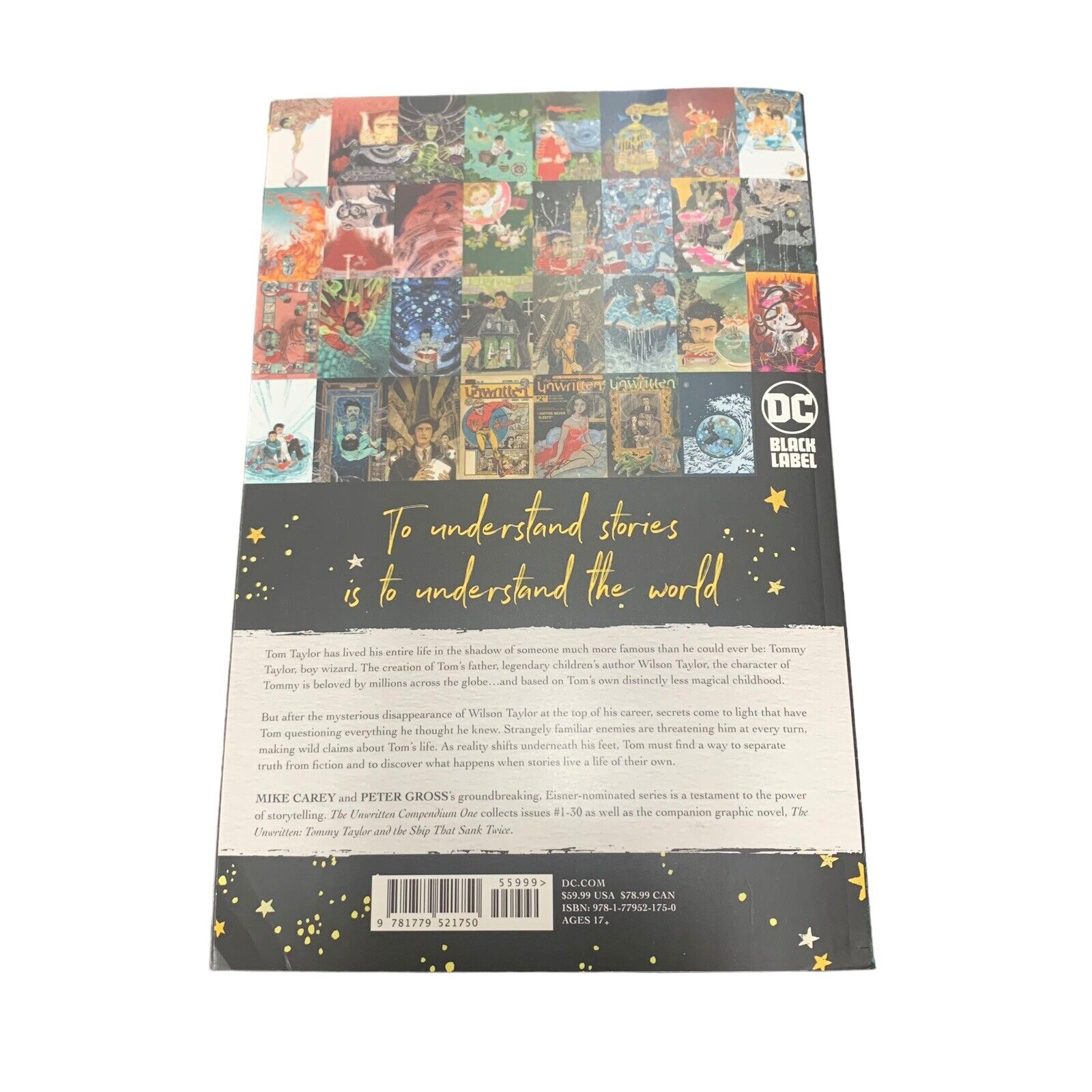 The Unwritten Compendium 1 by Mike Carey New DC Comics Black Label TPB Paperback