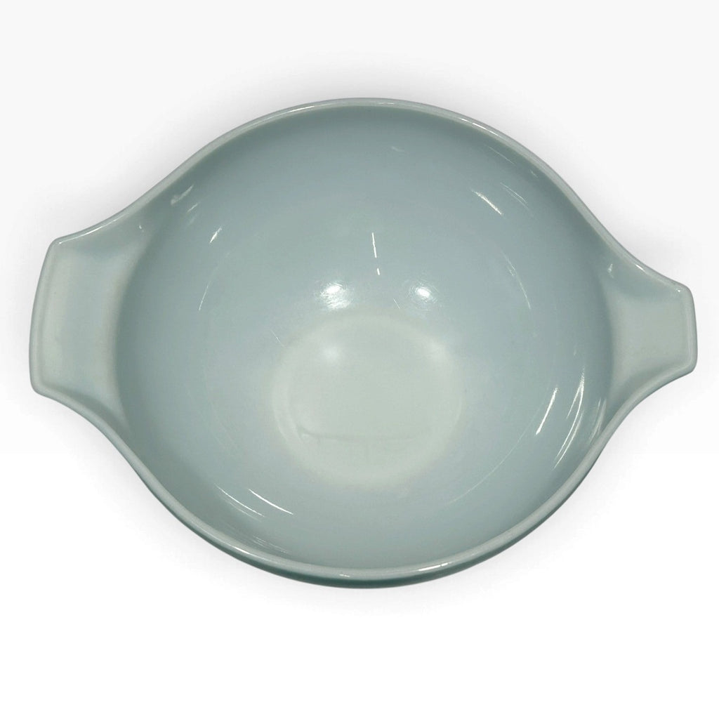 Rare Vintage Pyrex Butterprint Turquoise Cinderella Mixing Bowl Amish Print 444
