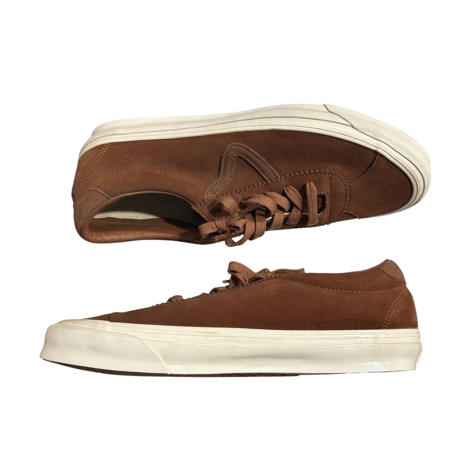 Vans Vault OG Epoch LX Bison Brown Suede Low Top Sneakers Mens 13 tortoise shell
