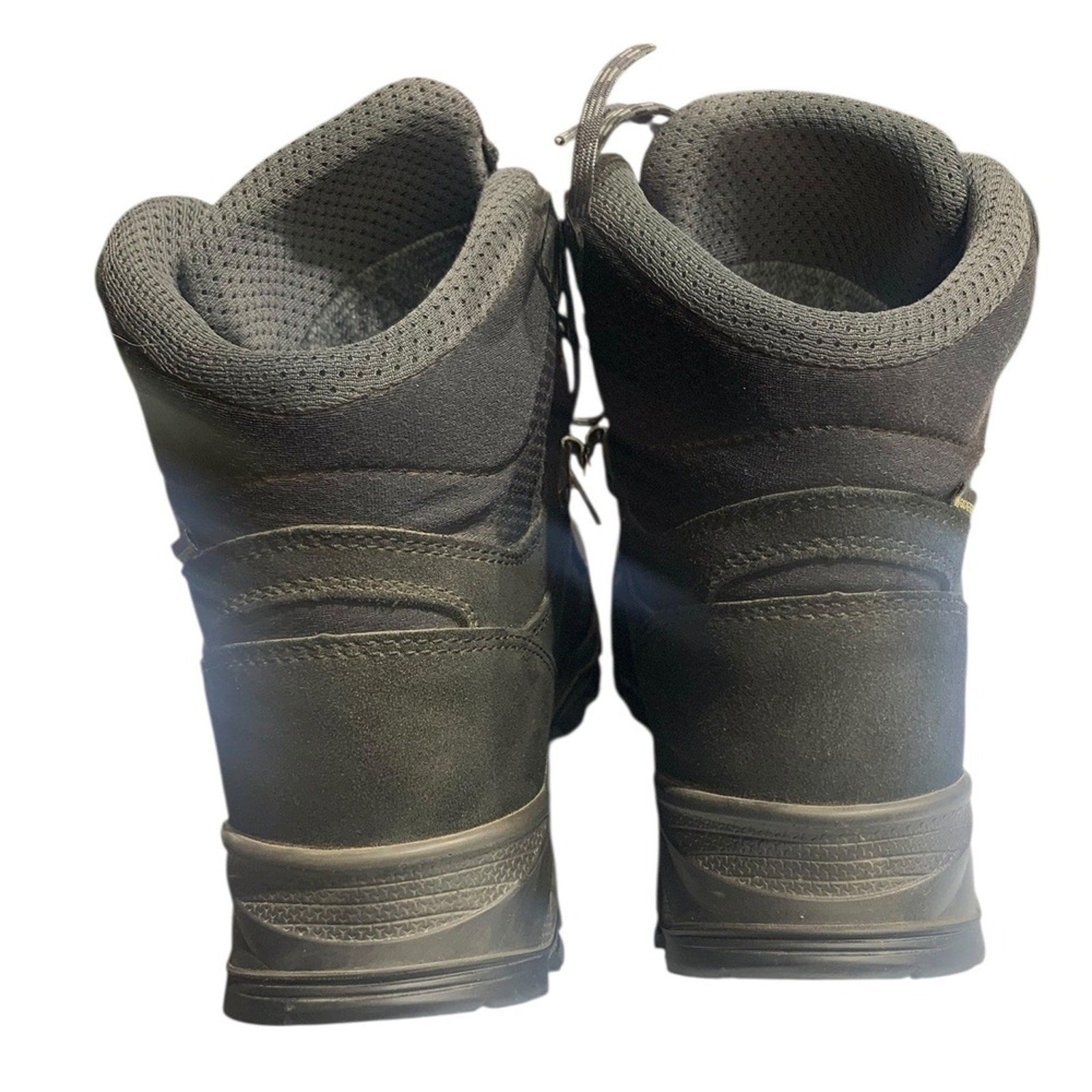 HANWAG Men's Black Leather Gore-Tex Hiking Boots Vibram Sole