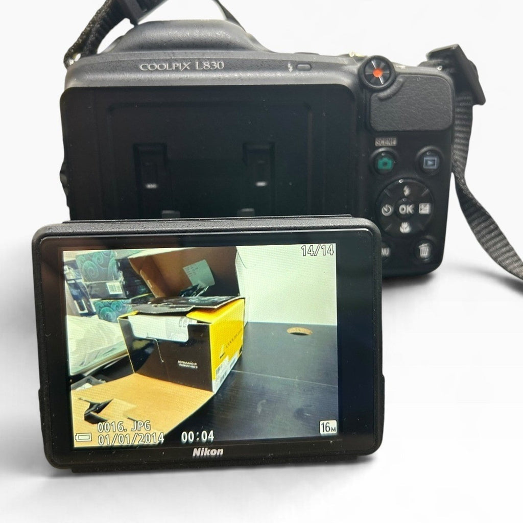 Tested Nikon Coolpix L830 Digital Camera 16.0MP 34x Optical ZoomFull HD 1080p