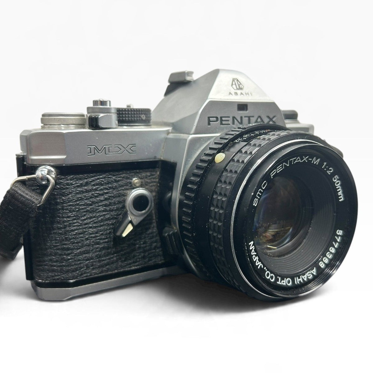 Tested Pentax MX 35mm SLR Film Camera SMC Pentax-M 50mm f/2 Lens Vivitar Flash