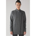 Lululemon Back To It Wrap Heathered Speckled Black Gray Asymmetrical Zip Size 6