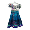 Disney Mirabel Dress Costume Encanto Girls Size 5/6 White Blue Madrigal