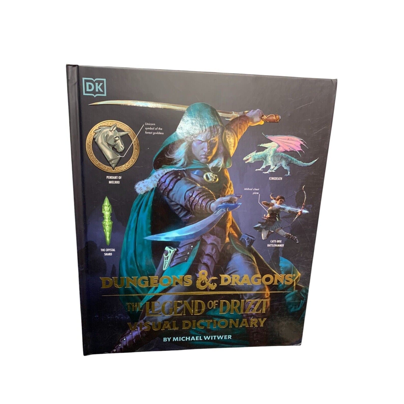 Dungeons and Dragons the Legend of Drizzt Visual Dictionary, Hardcover by Wit...