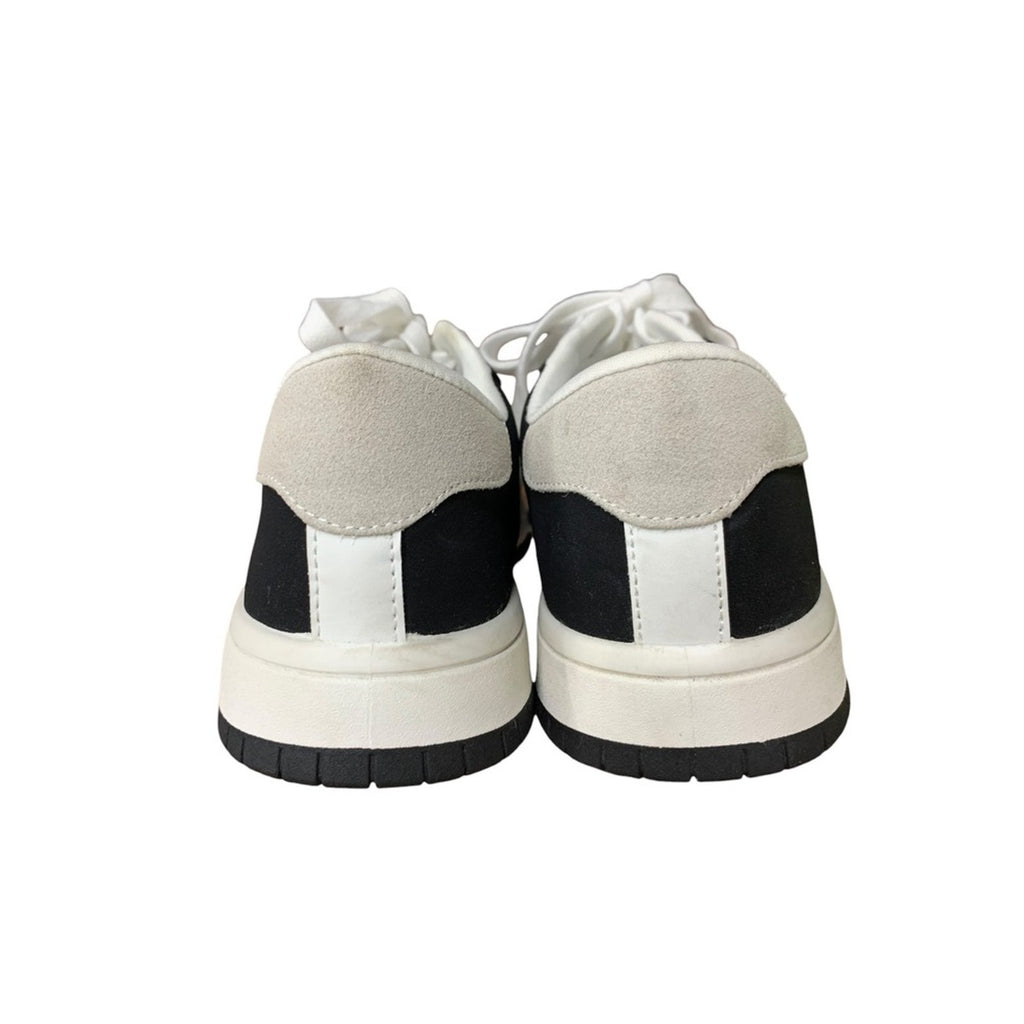 VH by Vintage H.V. Star Sneakers Womens Shoes Black & White SZ 8.5