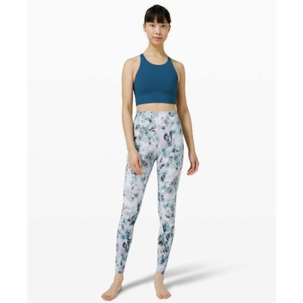 Lululemon Align High-Rise Pant 28 Kaleidofloral Multi Blue Purple LW5DM9S SZ 4