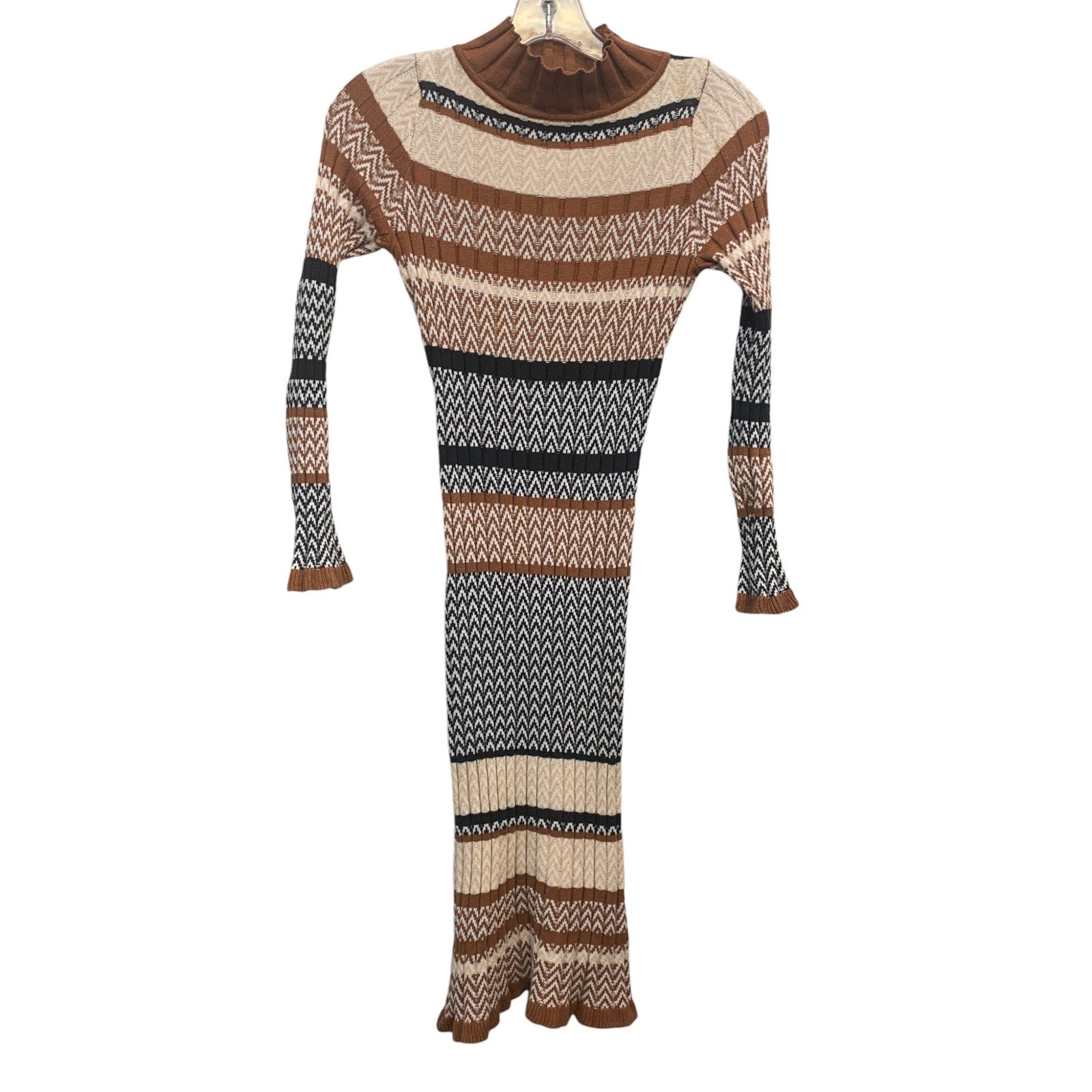 CISTAR New York Acacia Sweater Midi Dress SZ XS Ribbed Dress