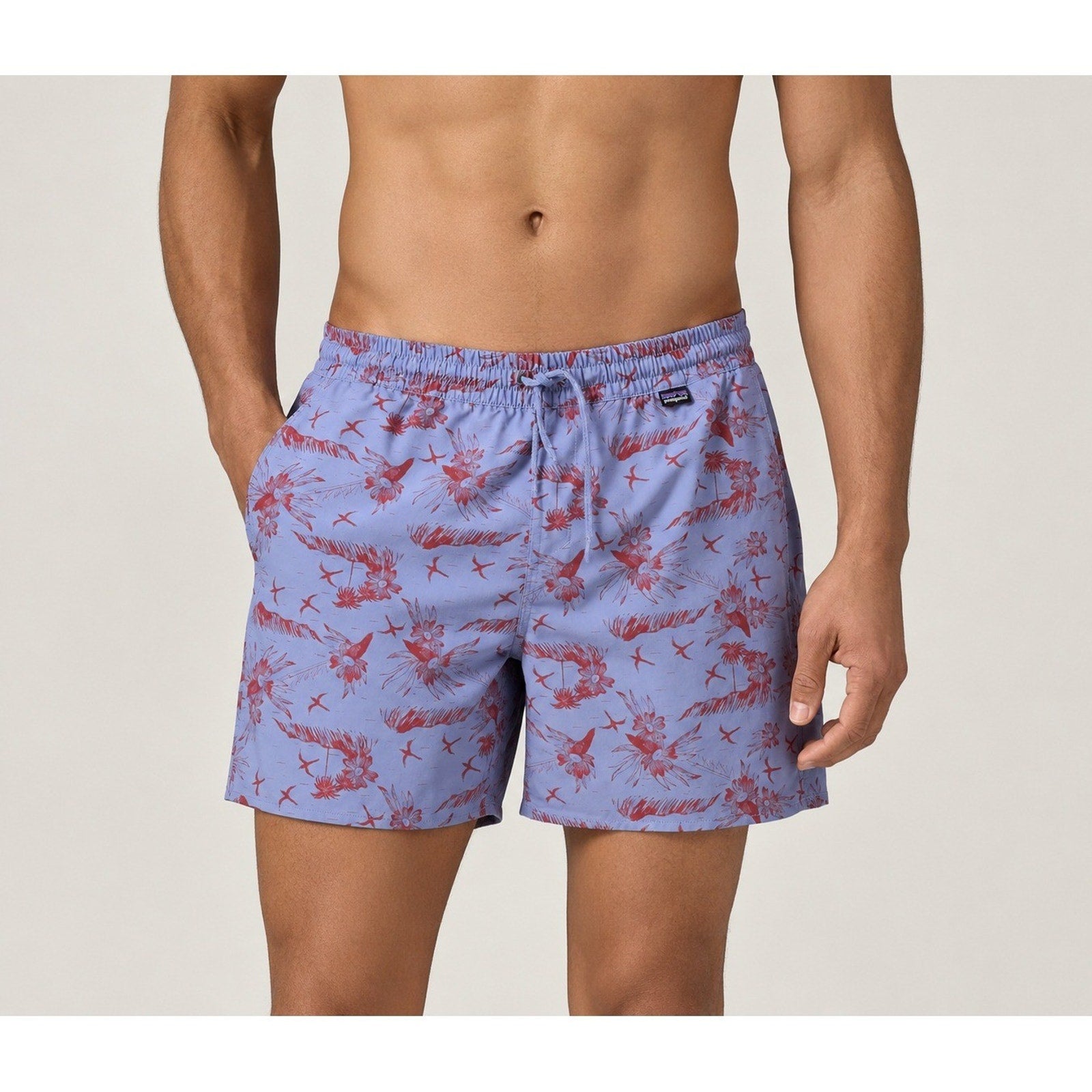 Patagonia Men's Hydropeak Volley Shorts faria light current blue Small active
