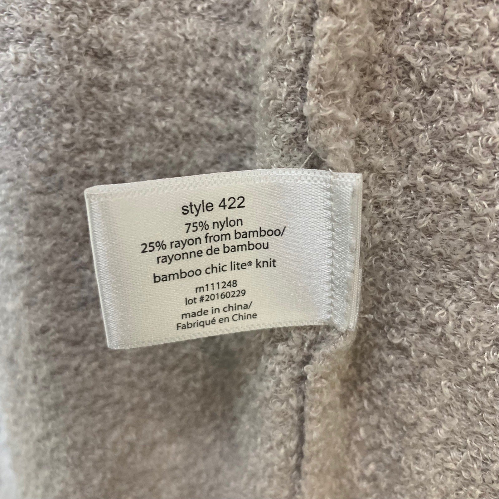 Barefoot Dreams Bamboo Chic Lite Knit SZ XS Cardigan Fall Staple