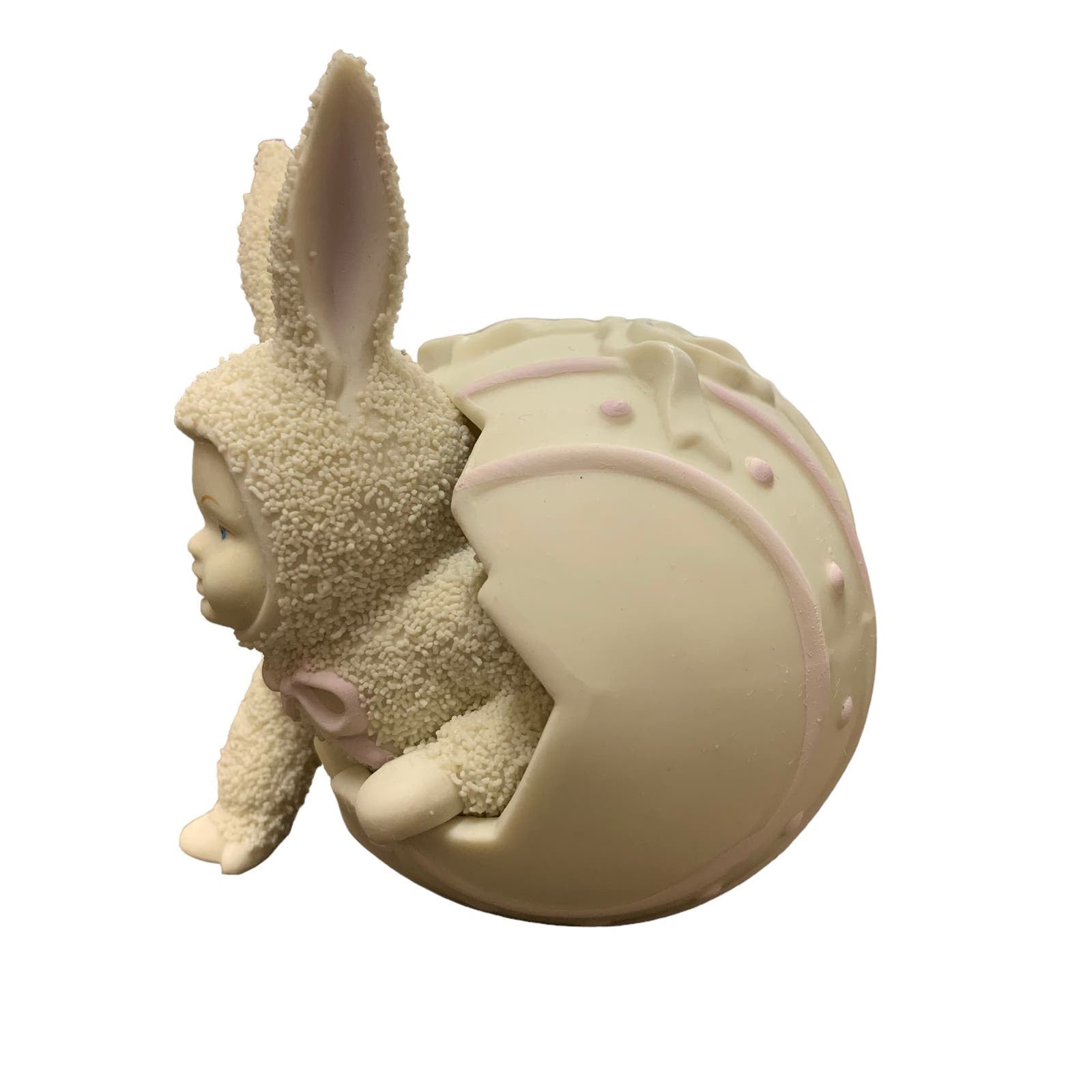 DEPARTMENT 56 Snowbunnies SURPISE IT'S ME Easter Egg Baby Bunny 1994