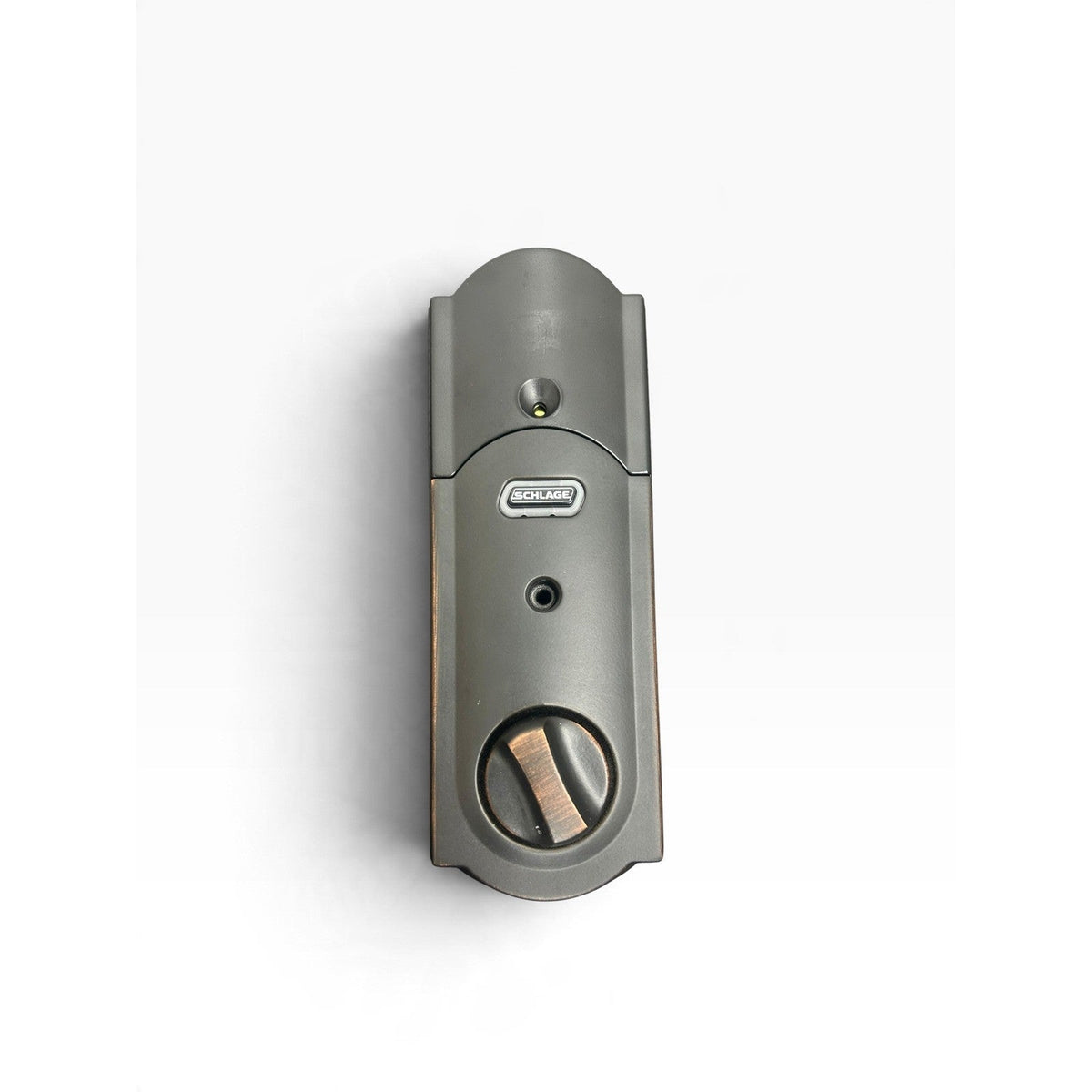 Schlage Connect Smart Deadbolt BE469 Z-Wave Aged Bronze Touchscreen Untested