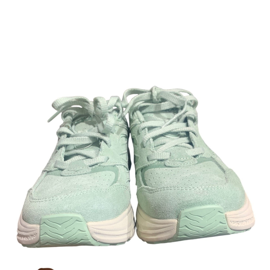 Hoka Clifton L Suede Women's Sneakers Walking Running Smoke Green US 8w US 7m